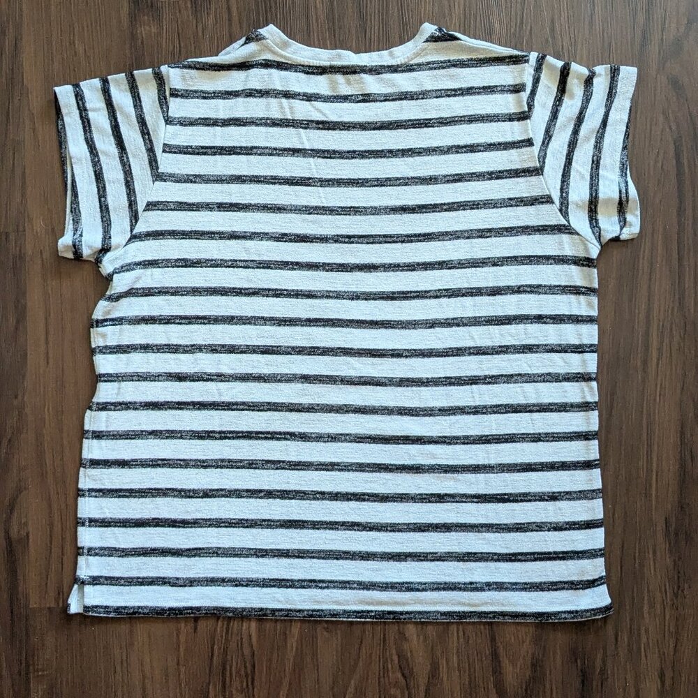 Rag & Bone striped T-shirt size L - Picture 2 of 4